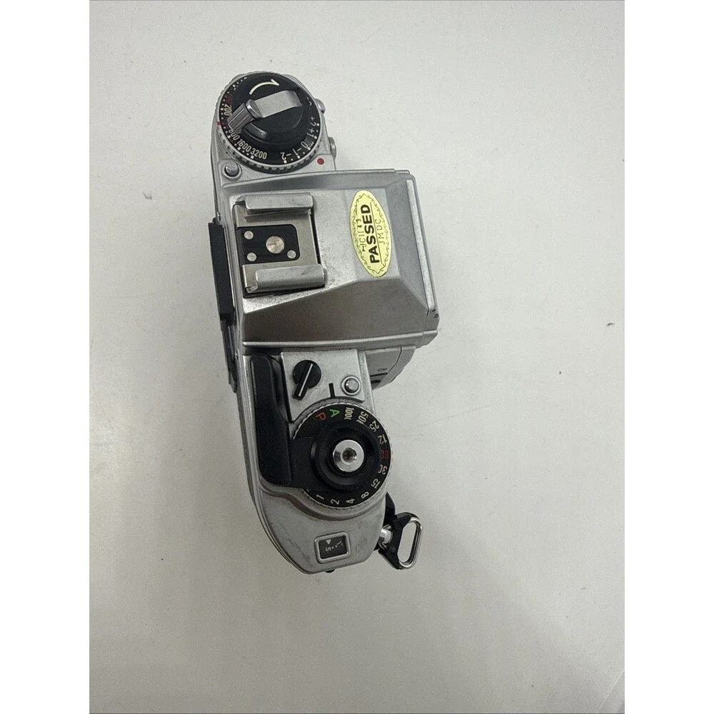 Nikon FG 35mm Film SLR Camera Body, Chrome (Camera Body Only) Untested